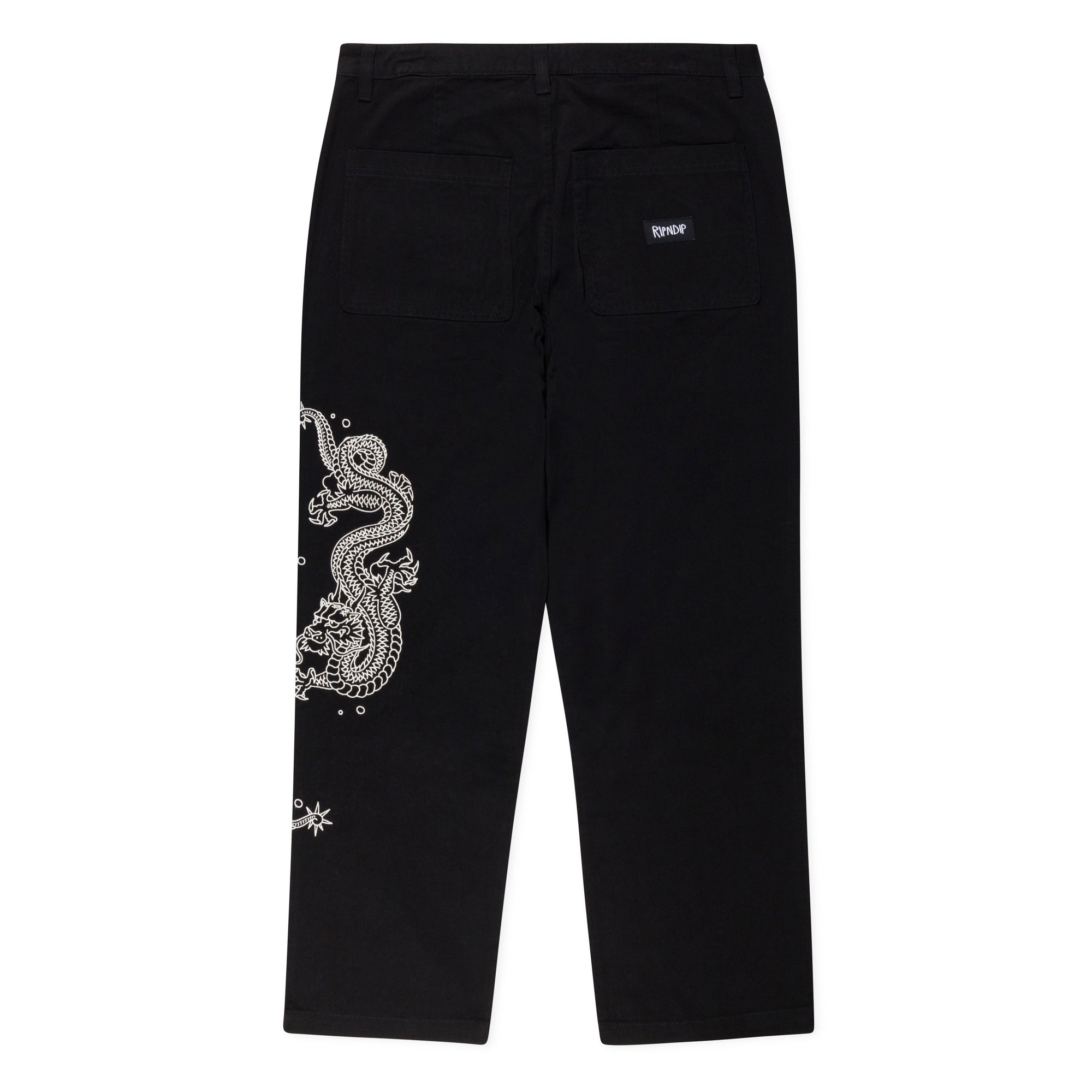 RIPNDIP Ryu Wide Leg Pants (Black)