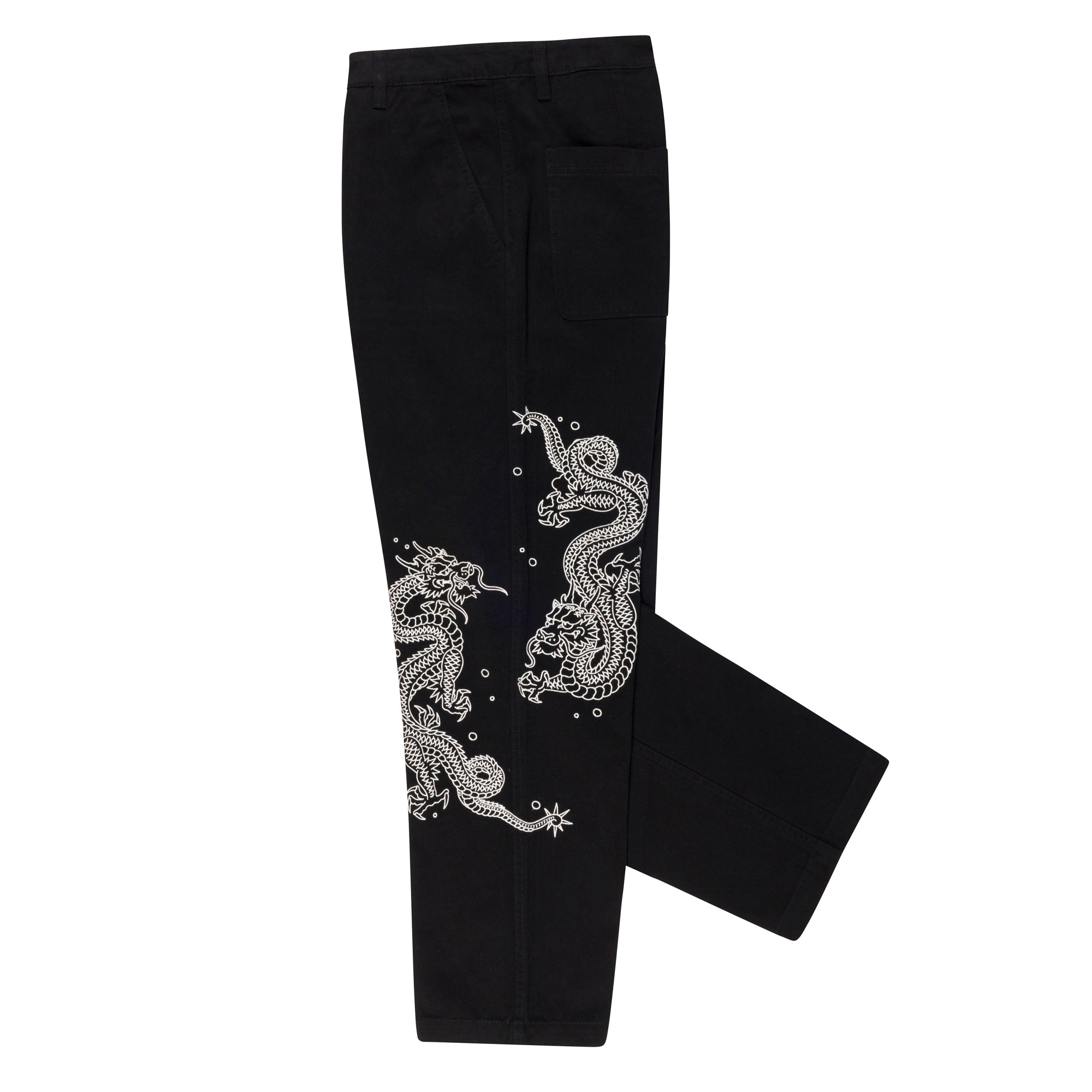 RIPNDIP Ryu Wide Leg Pants (Black)