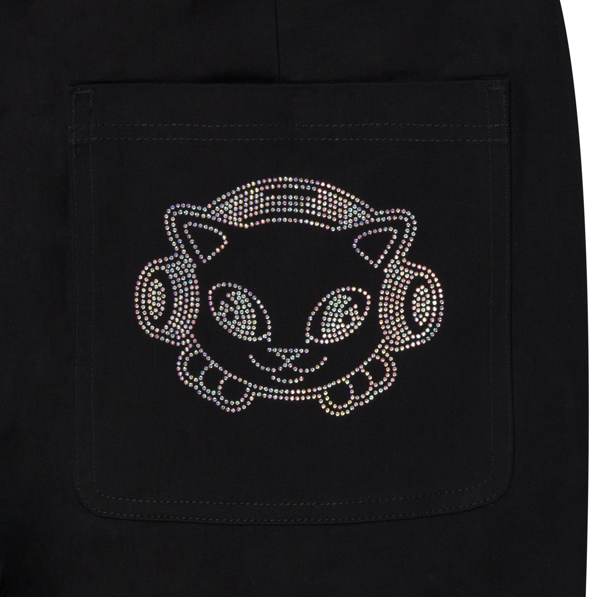 RIPNDIP Kawaii Nerm Wide Leg Pants (Black)