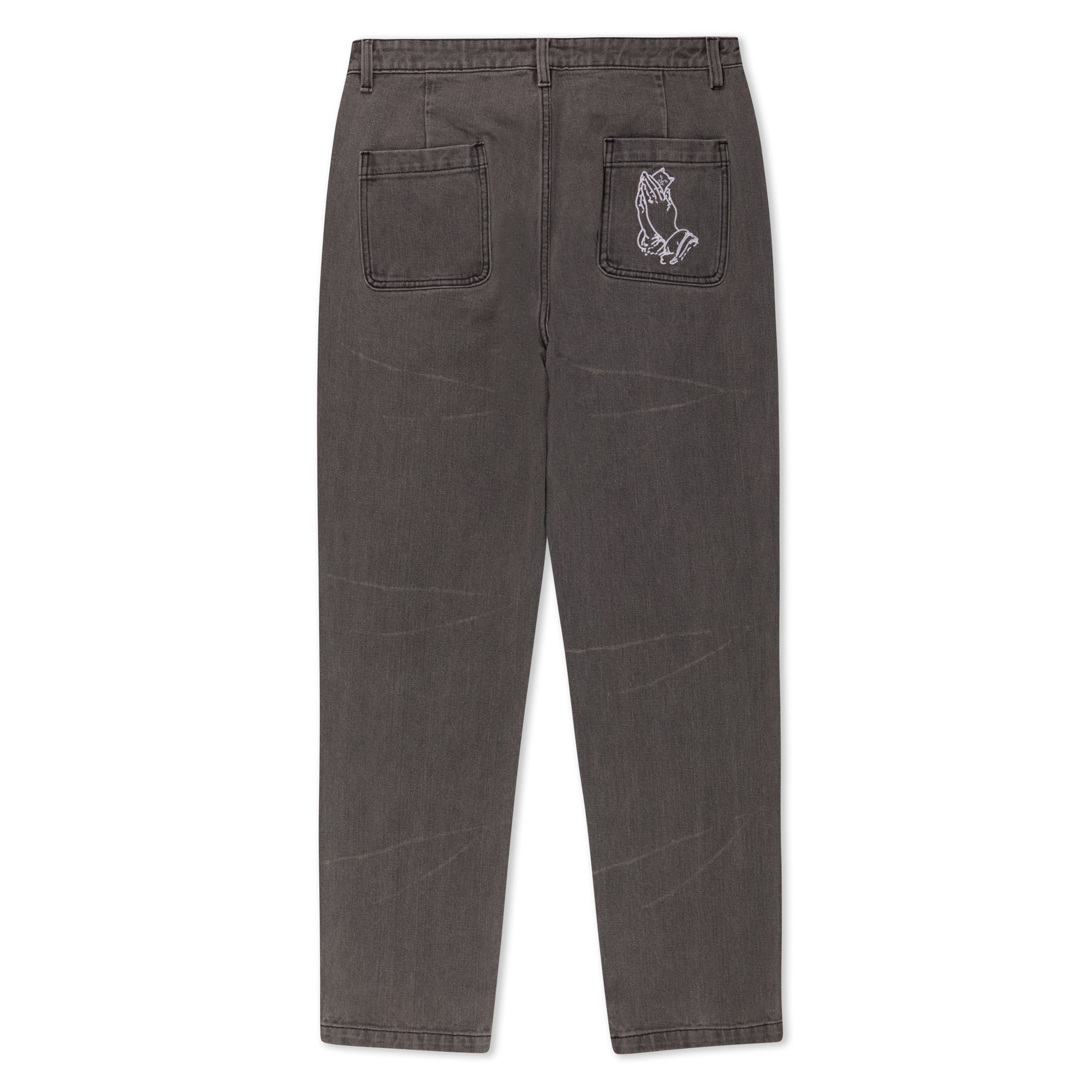 RIPNDIP Los Feliz Denim Pants (Charcoal Stone Wash)