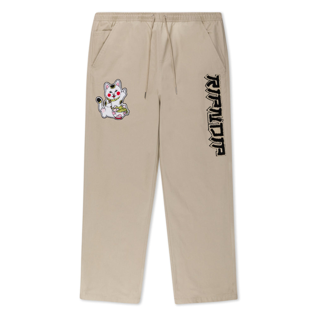 RIPNDIP Lucky Nerm Wide Leg Pants (Khaki)