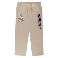 RIPNDIP Lucky Nerm Wide Leg Pants (Khaki)