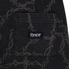 RIPNDIP Wired Denim Shorts (Black)