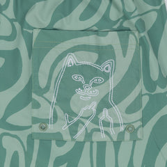 RIPNDIP Wilshire Swim Shorts (Pine)