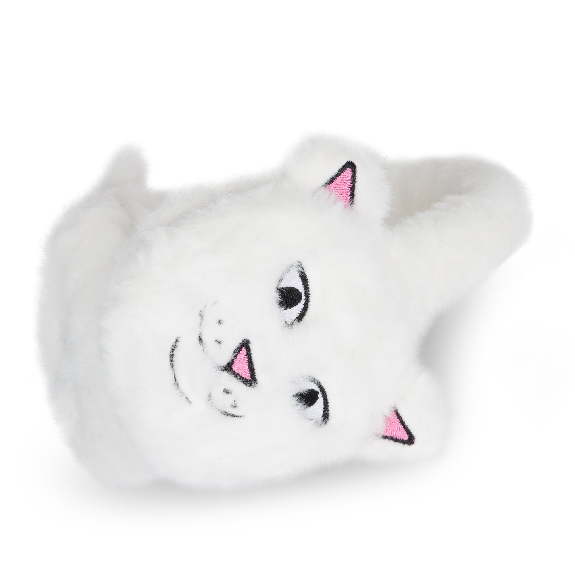 RIPNDIP Lord Nermal Sherpa Earmuffs (White)
