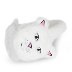 RIPNDIP Lord Nermal Sherpa Earmuffs (White)
