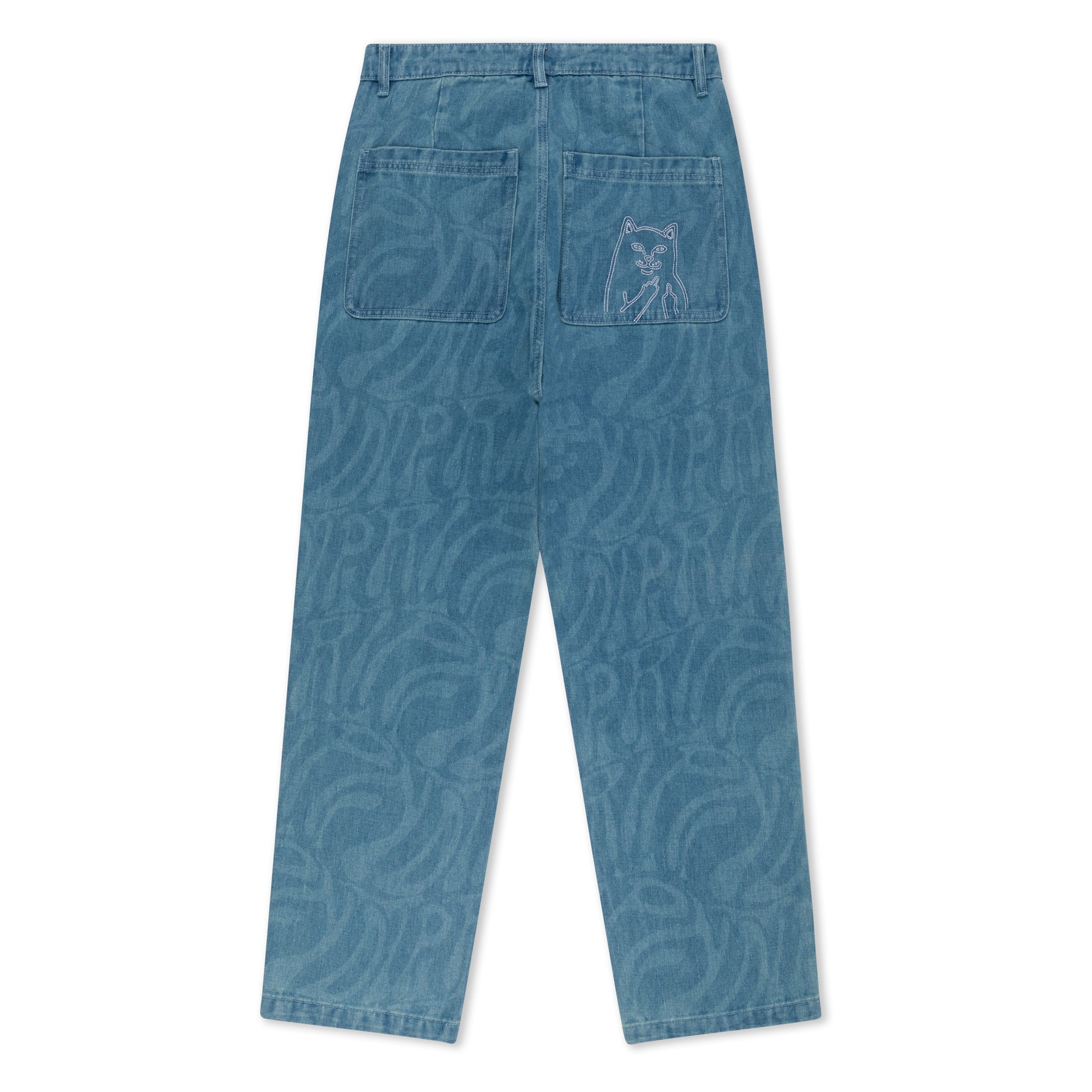 RIPNDIP Wilshire Denim Pants (Medium Wash)
