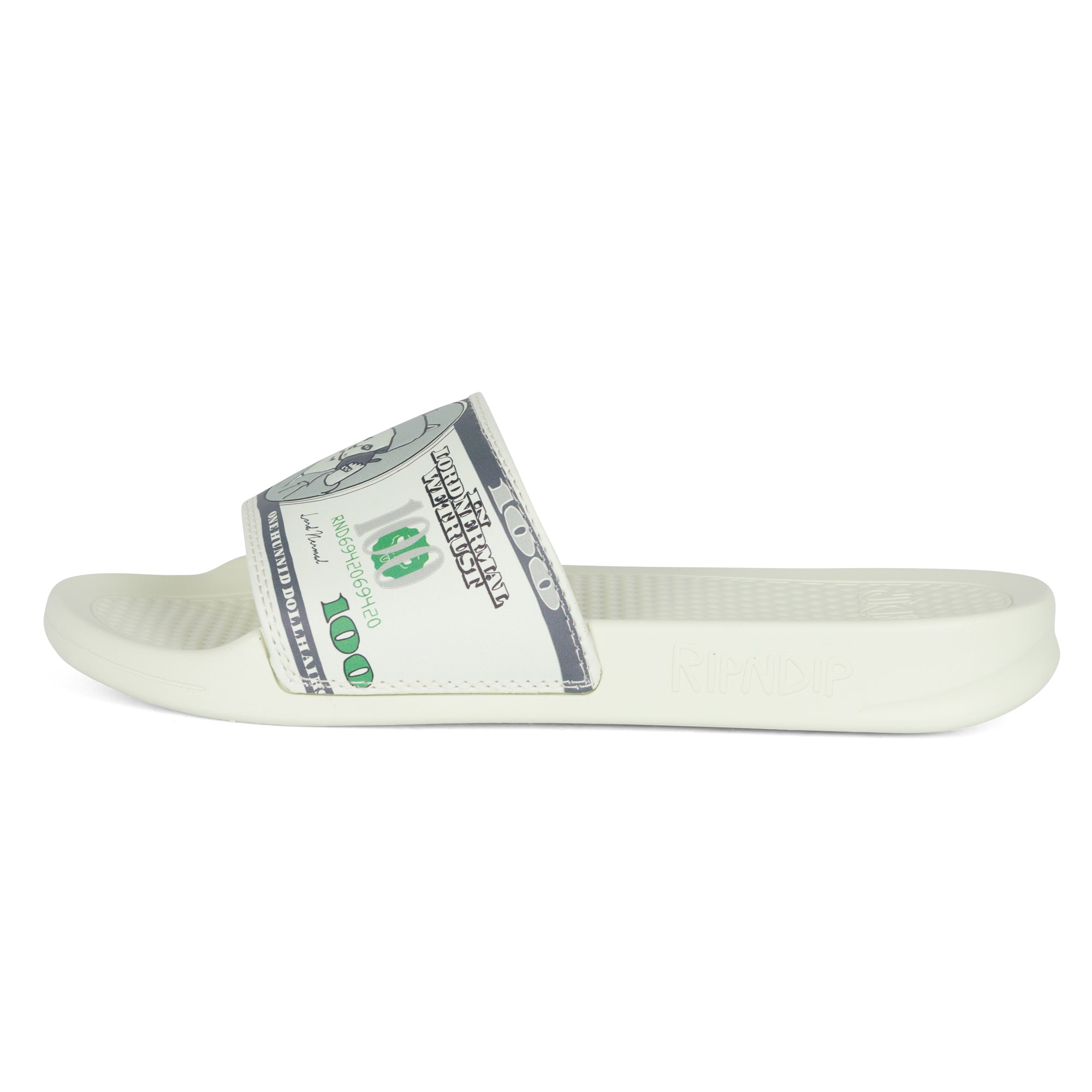 RIPNDIP Moneybag Slides (Olive)