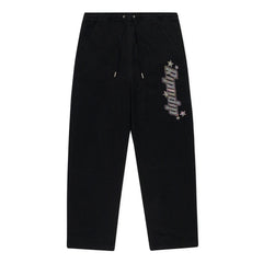 RIPNDIP Kawaii Nerm Wide Leg Pants (Black)