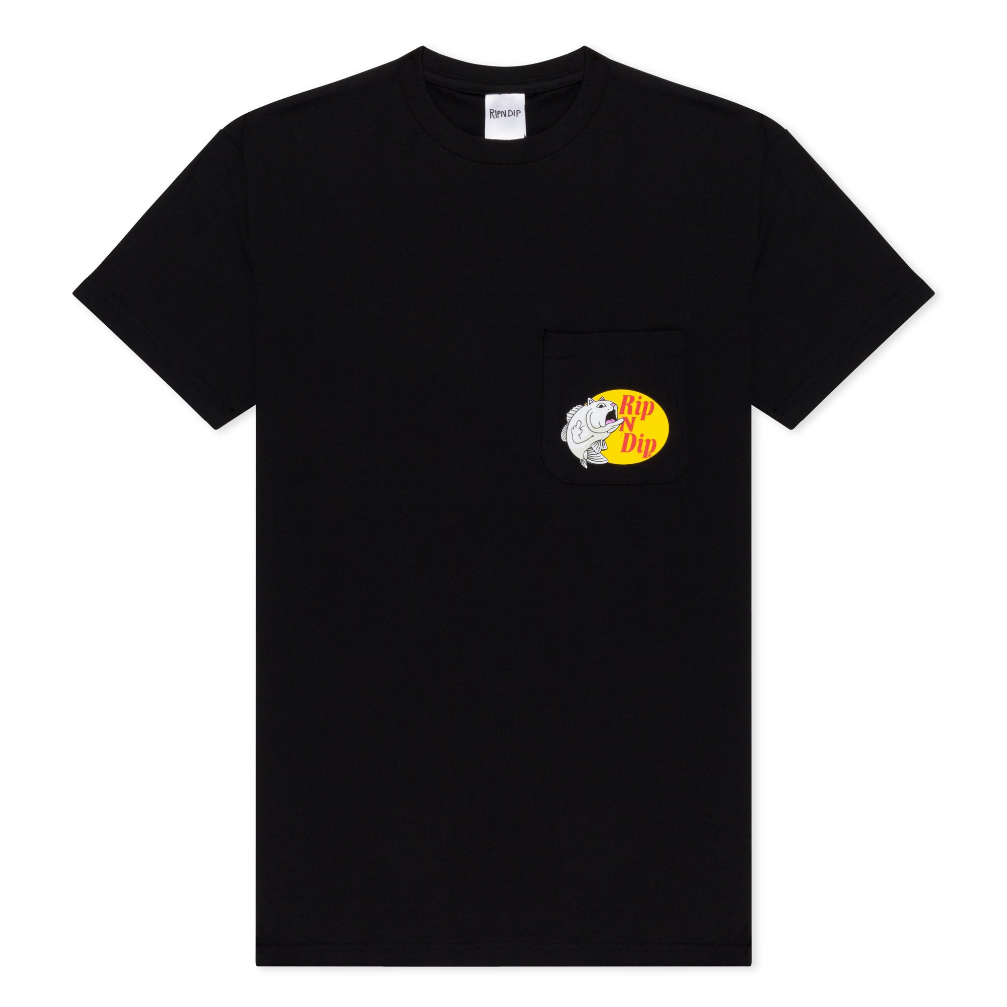 RIPNDIP Catfish Pocket Tee (Black)