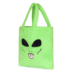 RIPNDIP Lord Alien Fluffy Tote  (Green)