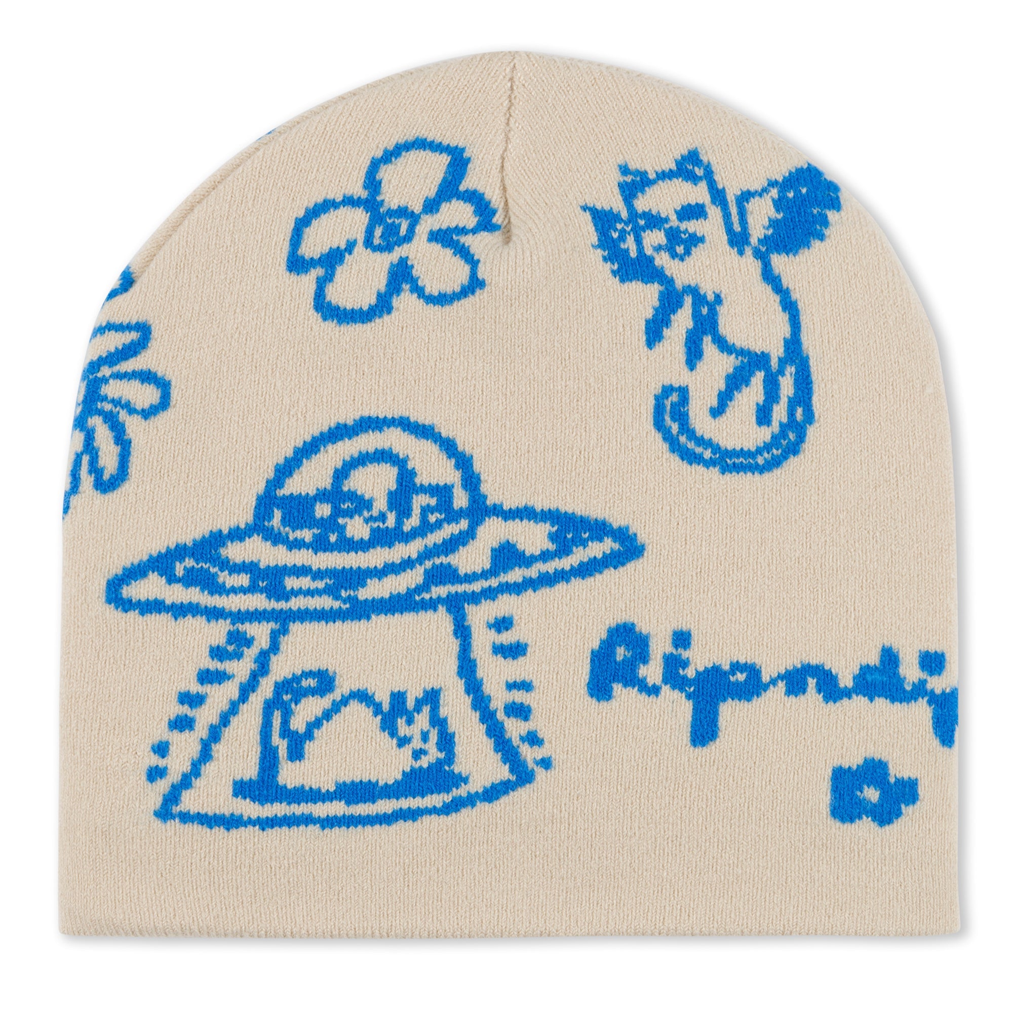 RIPNDIP Blonded Beanie (Off White)