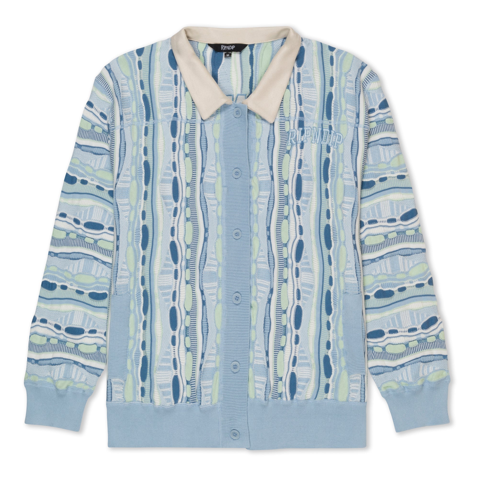 RIPNDIP Corded Button Up Jacket (Light Blue)
