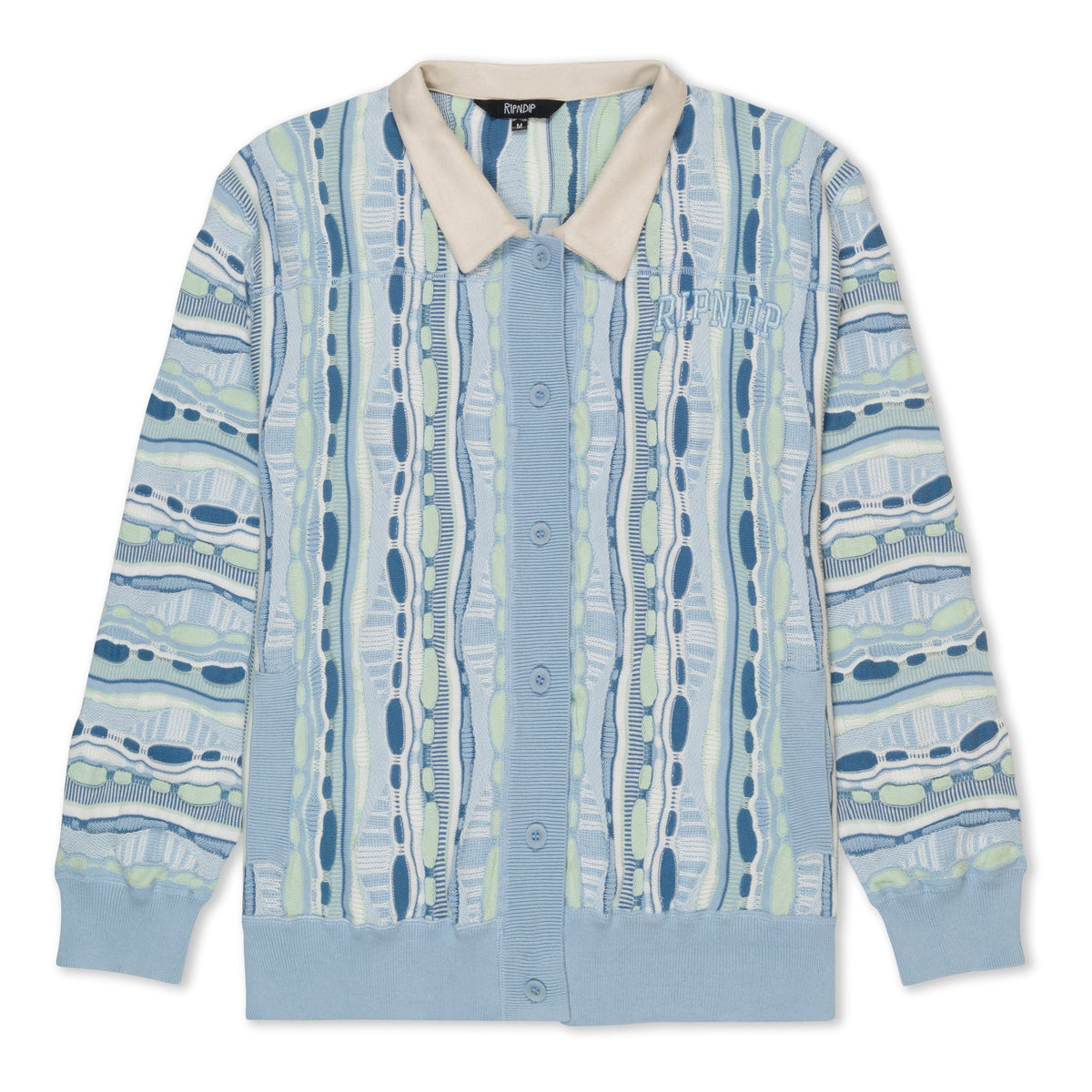 RIPNDIP Corded Button Up Jacket (Light Blue)