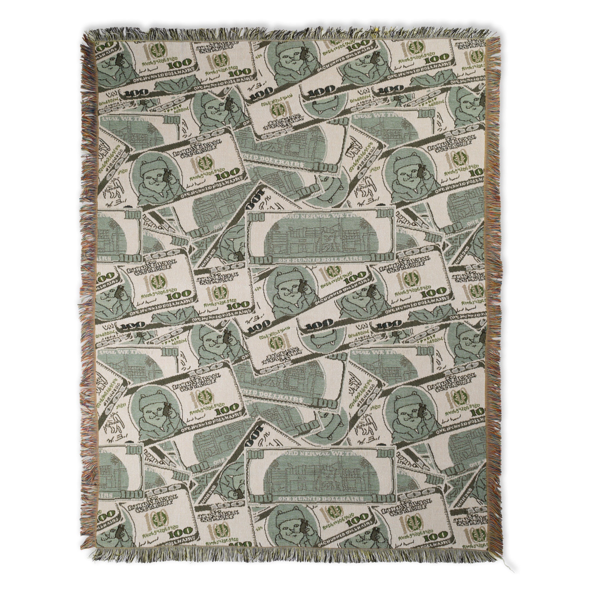 RIPNDIP Moneybag Blanket (Olive)