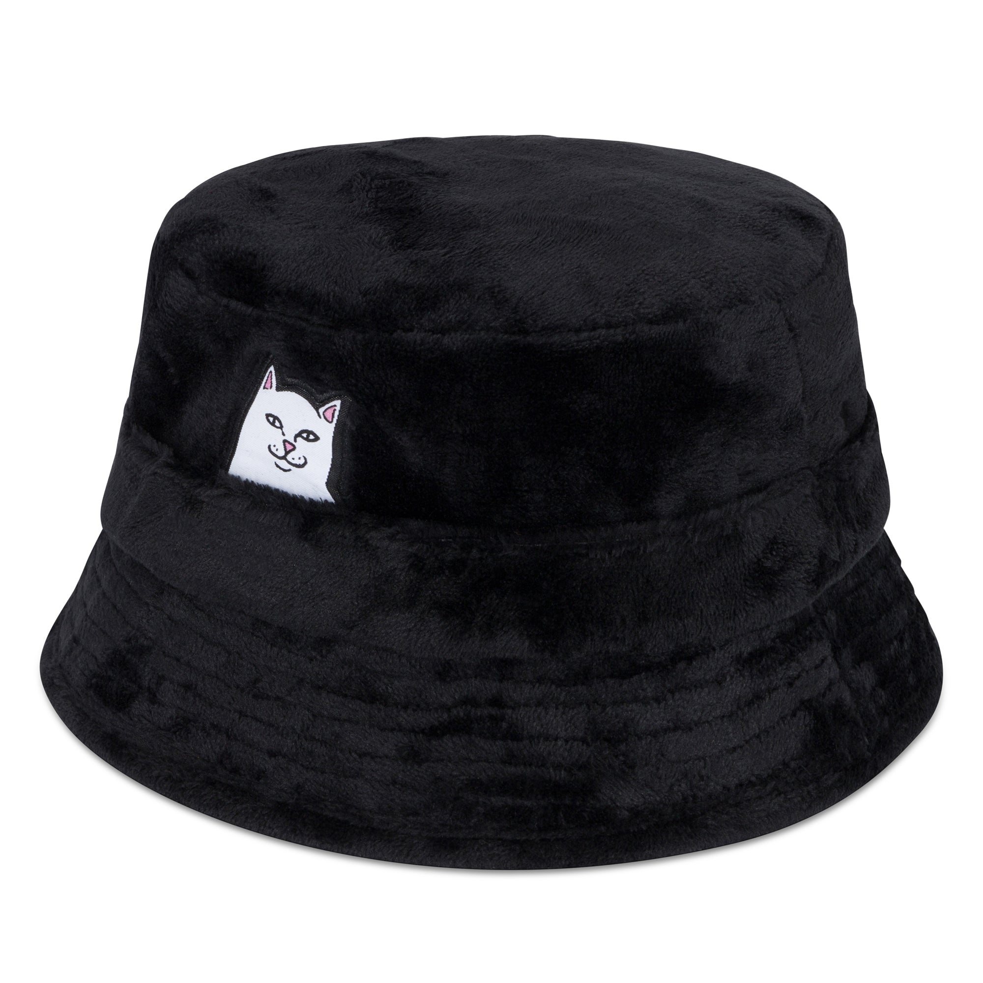 RIPNDIP Lord Nermal Sherpa Bucket Hat (Black)