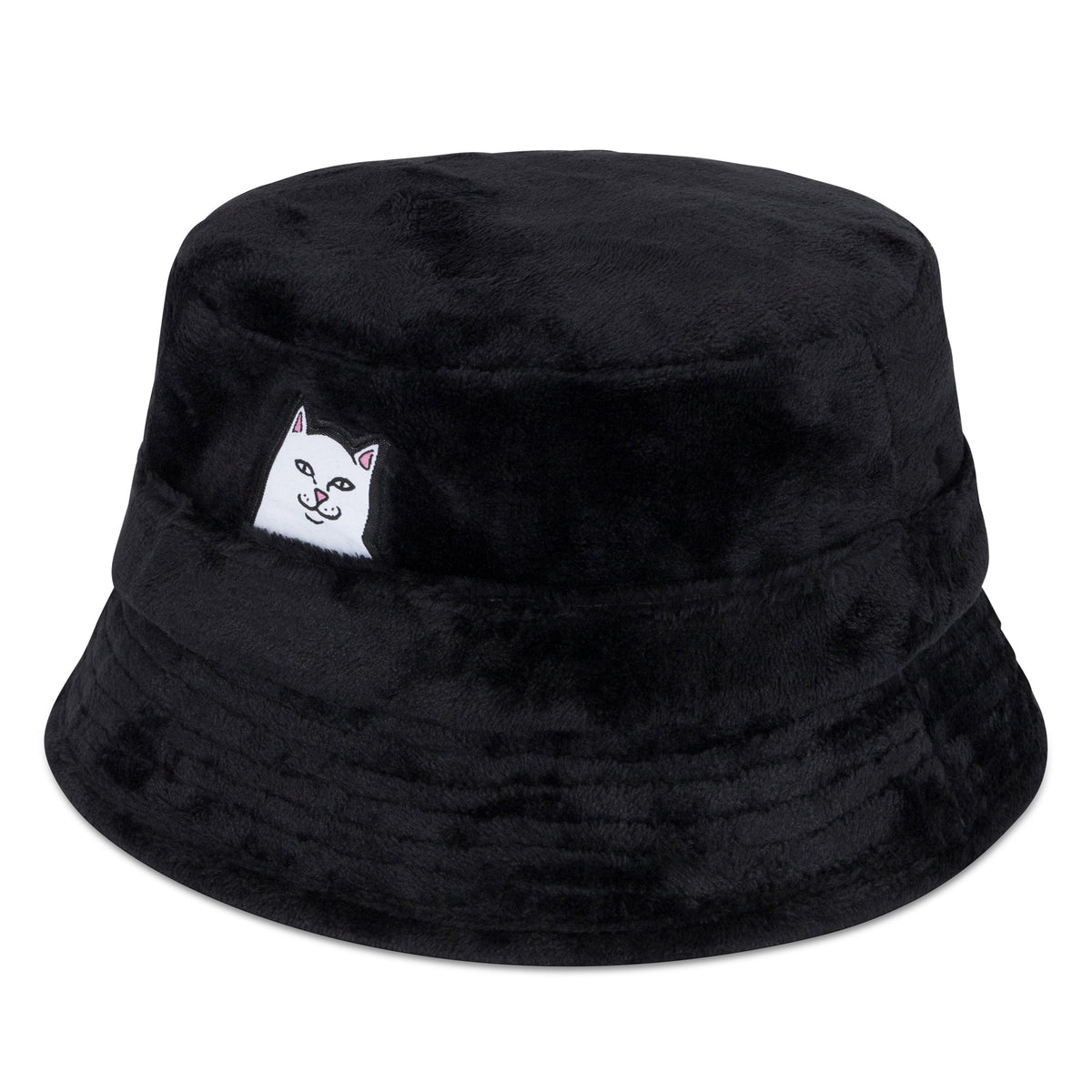 RIPNDIP Lord Nermal Sherpa Bucket Hat (Black)