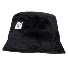 RIPNDIP Lord Nermal Sherpa Bucket Hat (Black)