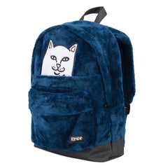 RIPNDIP Lord Nermal Sherpa Backpack (Navy)