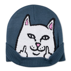 RIPNDIP Peeking Nermal Beanie (Storm Blue)