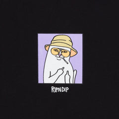 RIPNDIP Nermal S Thompson Cropped Baby Tank (Black)