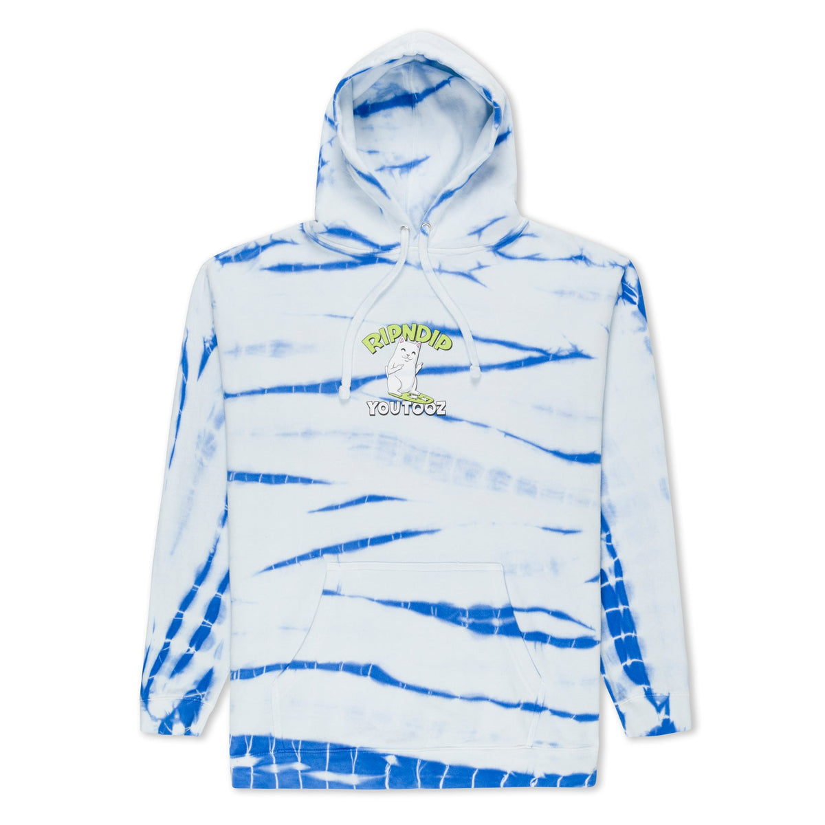 RIPNDIP YouTooz Surfer Hoodie (Blue Stripe Dye)