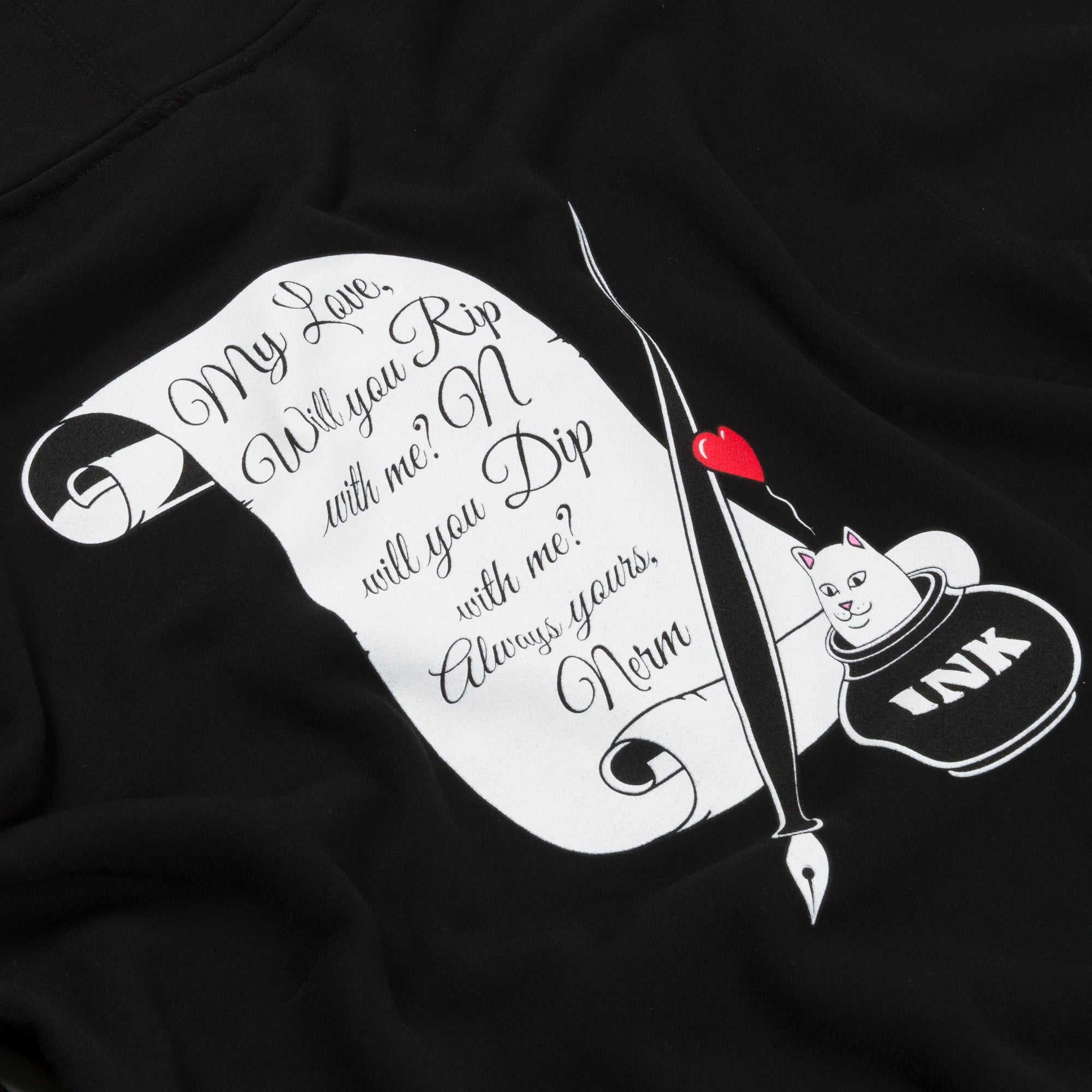 RIPNDIP ILY RIPNDIP Hoodie (Black)