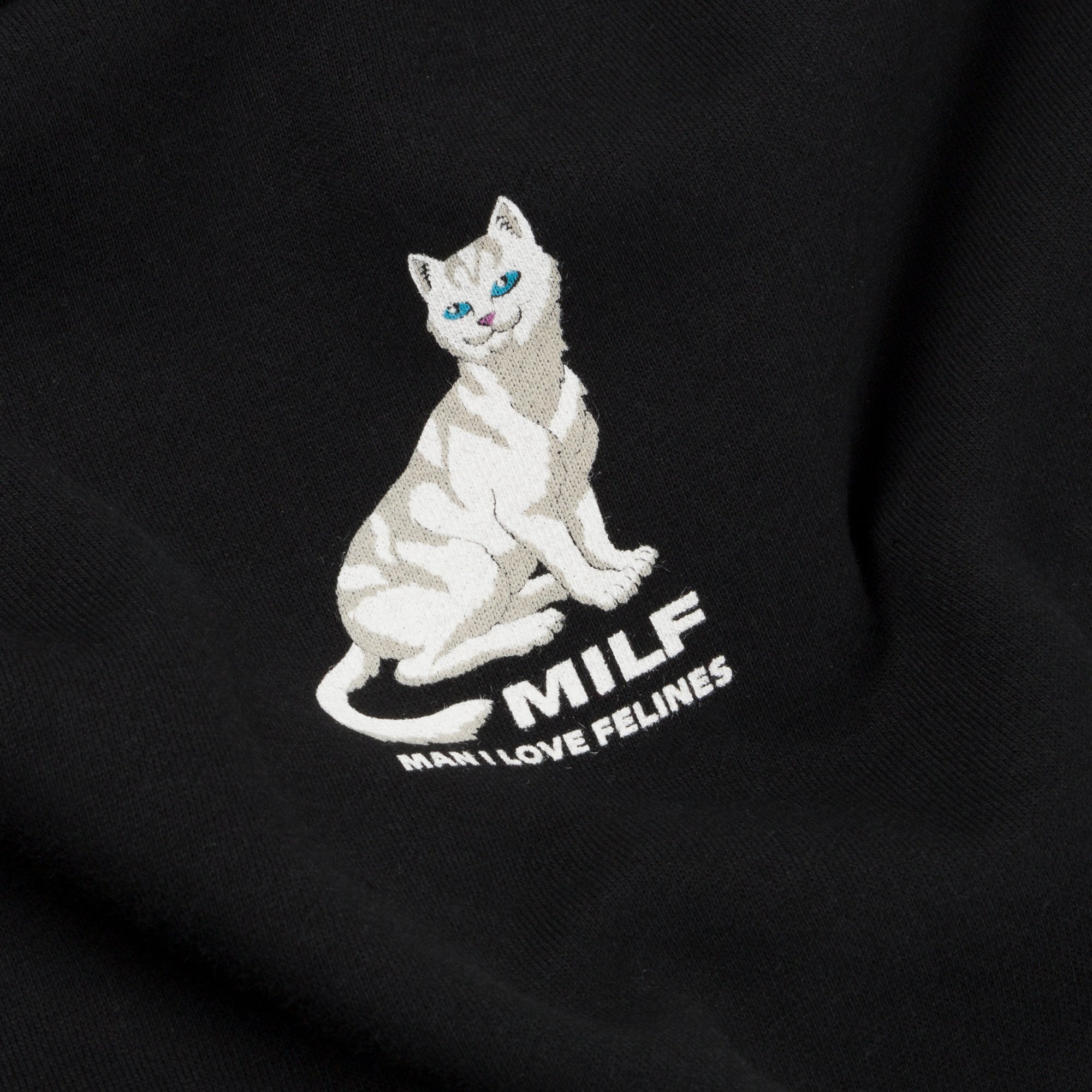 RIPNDIP Man I Love Felines Hoodie (Black)