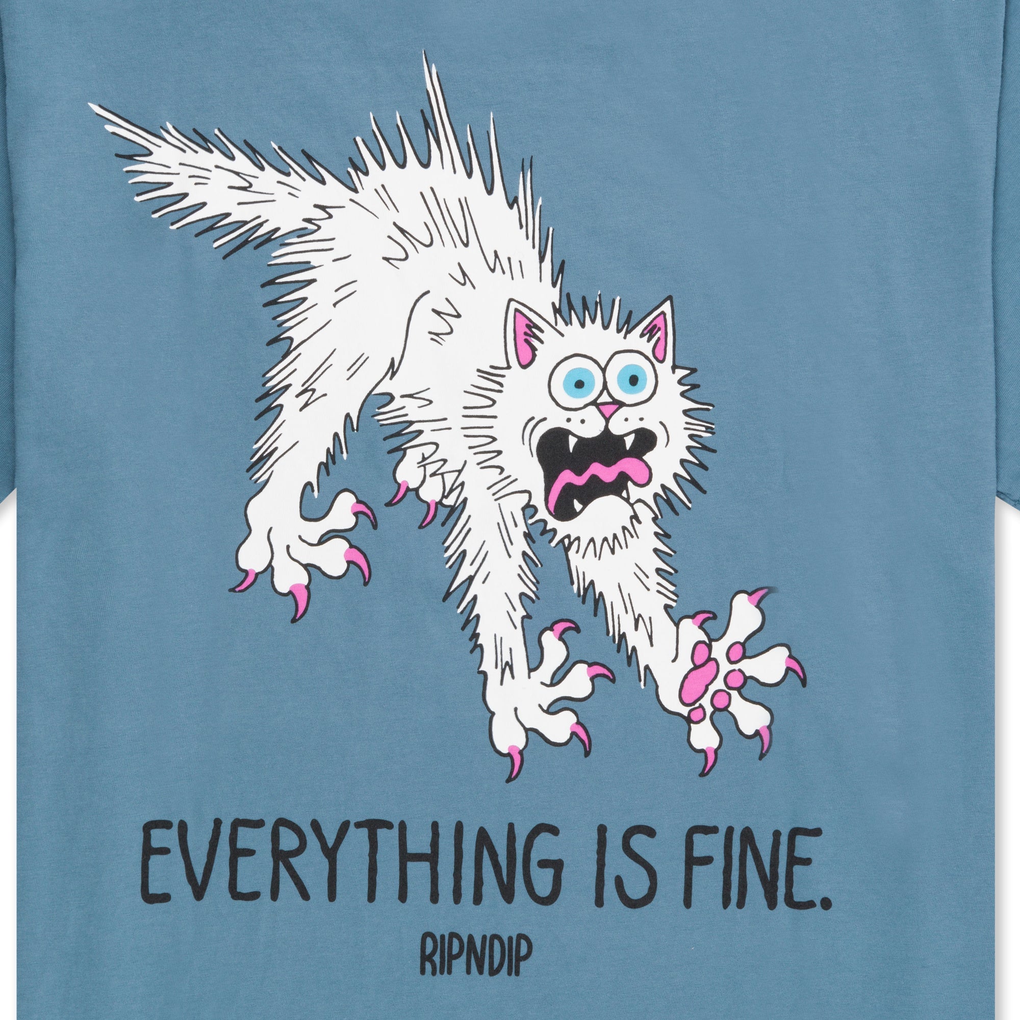 RIPNDIP Perfectly Calm Tee (Slate)