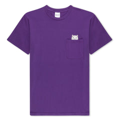 RIPNDIP Mummy Lord Nermal Pocket Tee (Purple)