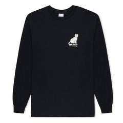 RIPNDIP Man I Love Felines Long Sleeve (Black)