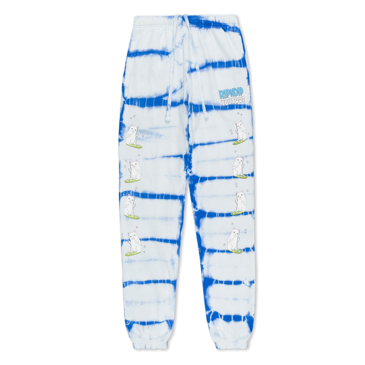 RIPNDIP YouTooz Surfer Sweatpant (Blue Stripe Dye)