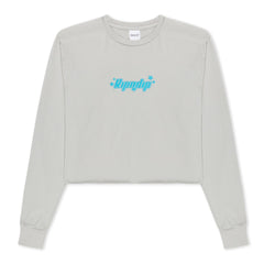 RIPNDIP Kawaii Nerm Cropped Long Sleeve (Grey)