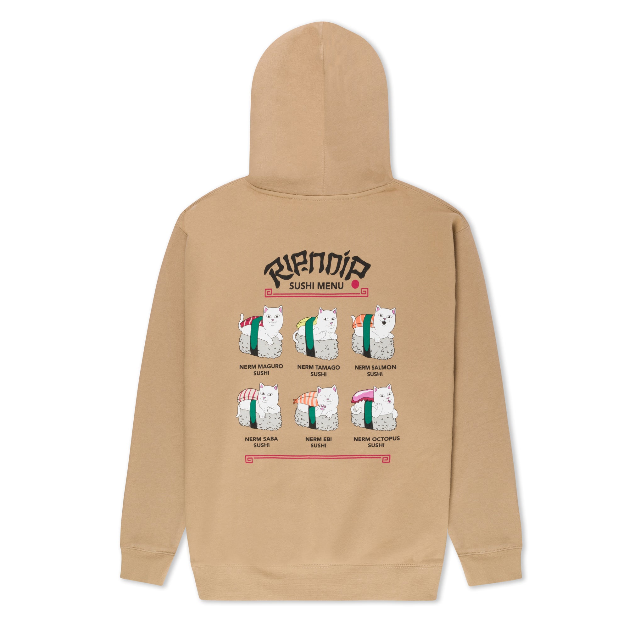 RIPNDIP Sushi Nerm Hoodie (Sandstone)