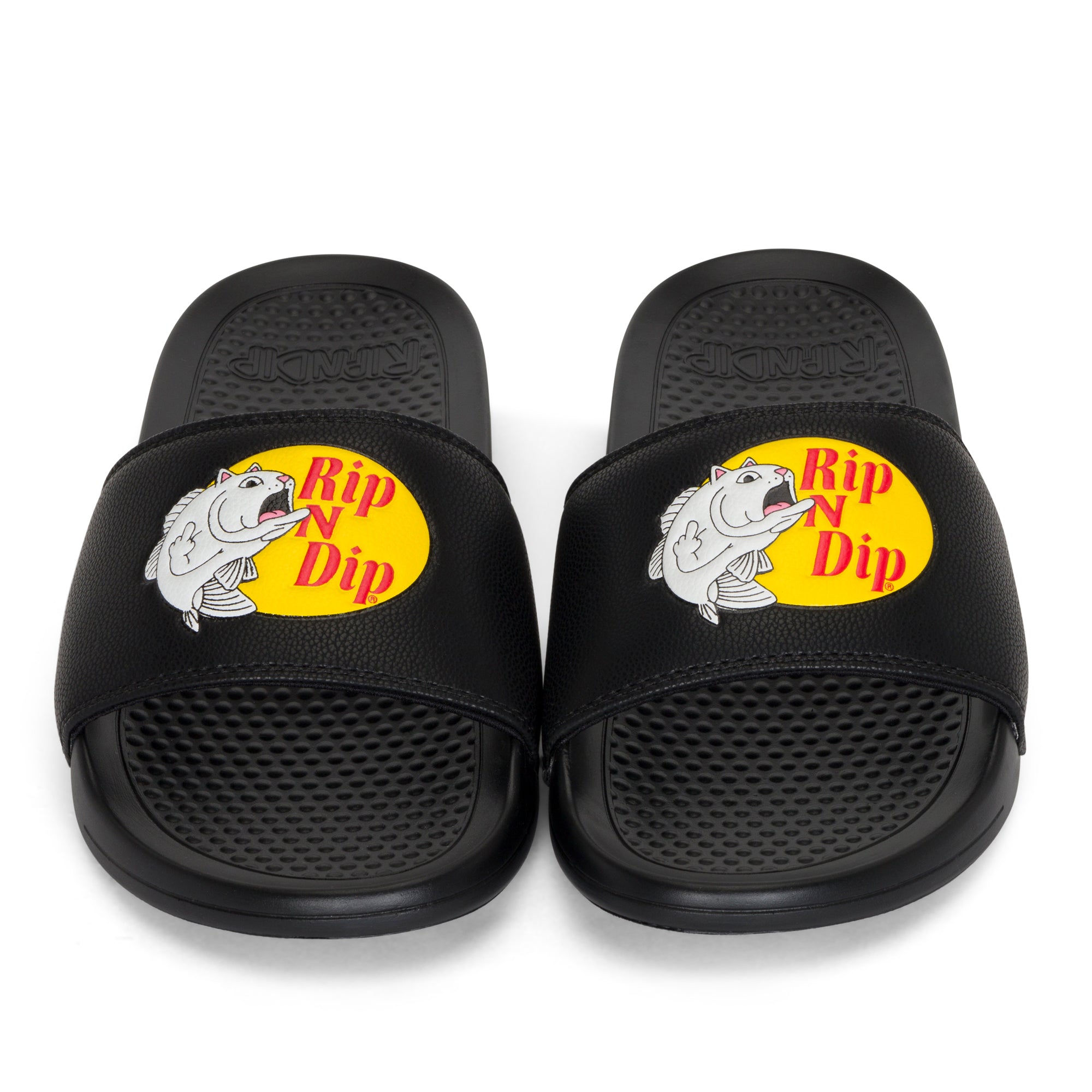 RIPNDIP Catfish Slides (Black)
