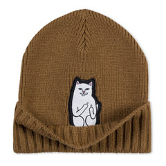 RIPNDIP Lord Nermal Beanie (Brown)