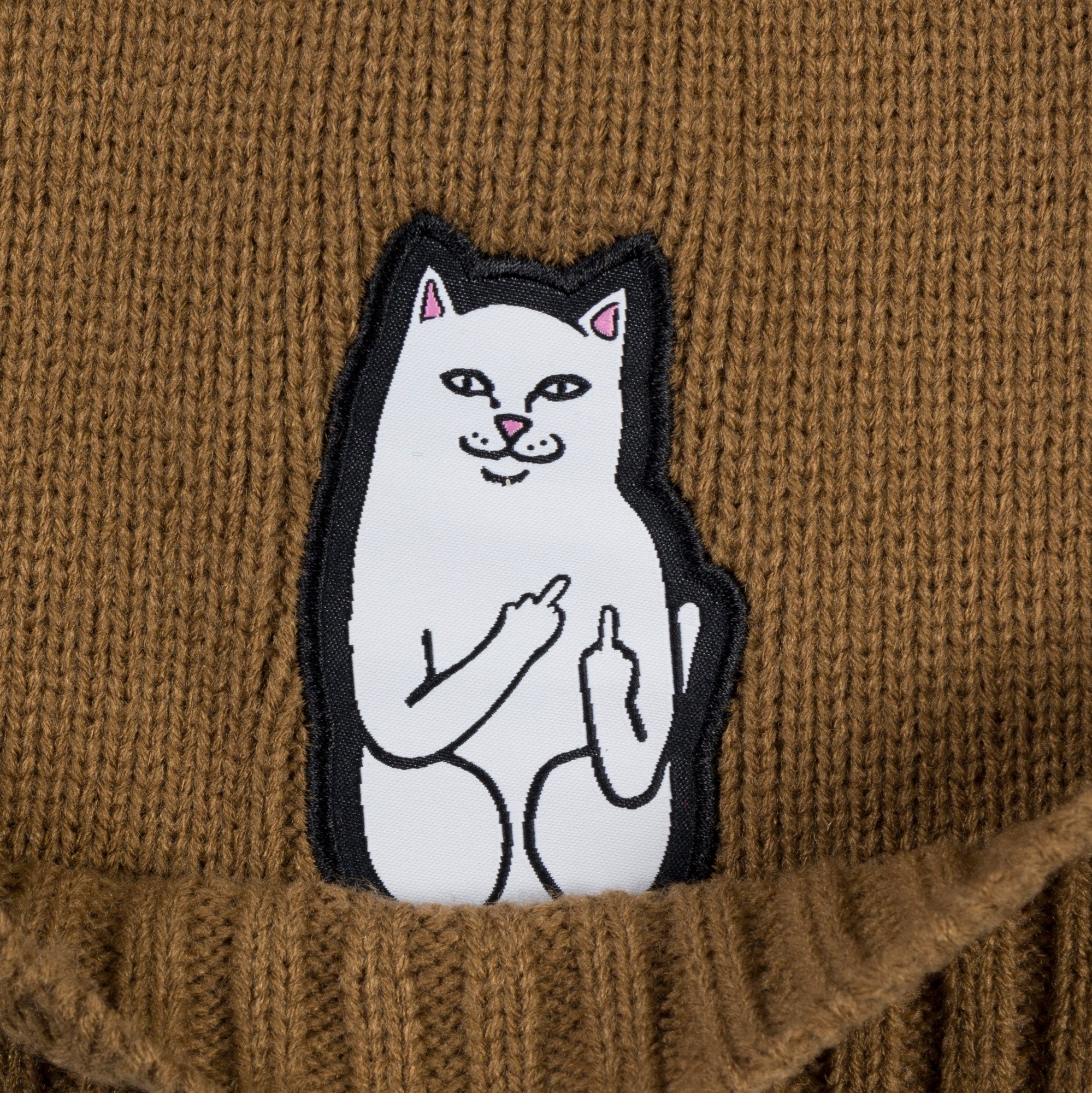 RIPNDIP Lord Nermal Beanie (Brown)
