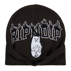 RIPNDIP Lord Nermal Inferno Beanie (Black)