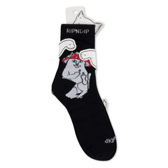 RIPNDIP Lord Shroomy Mid Socks (Black)
