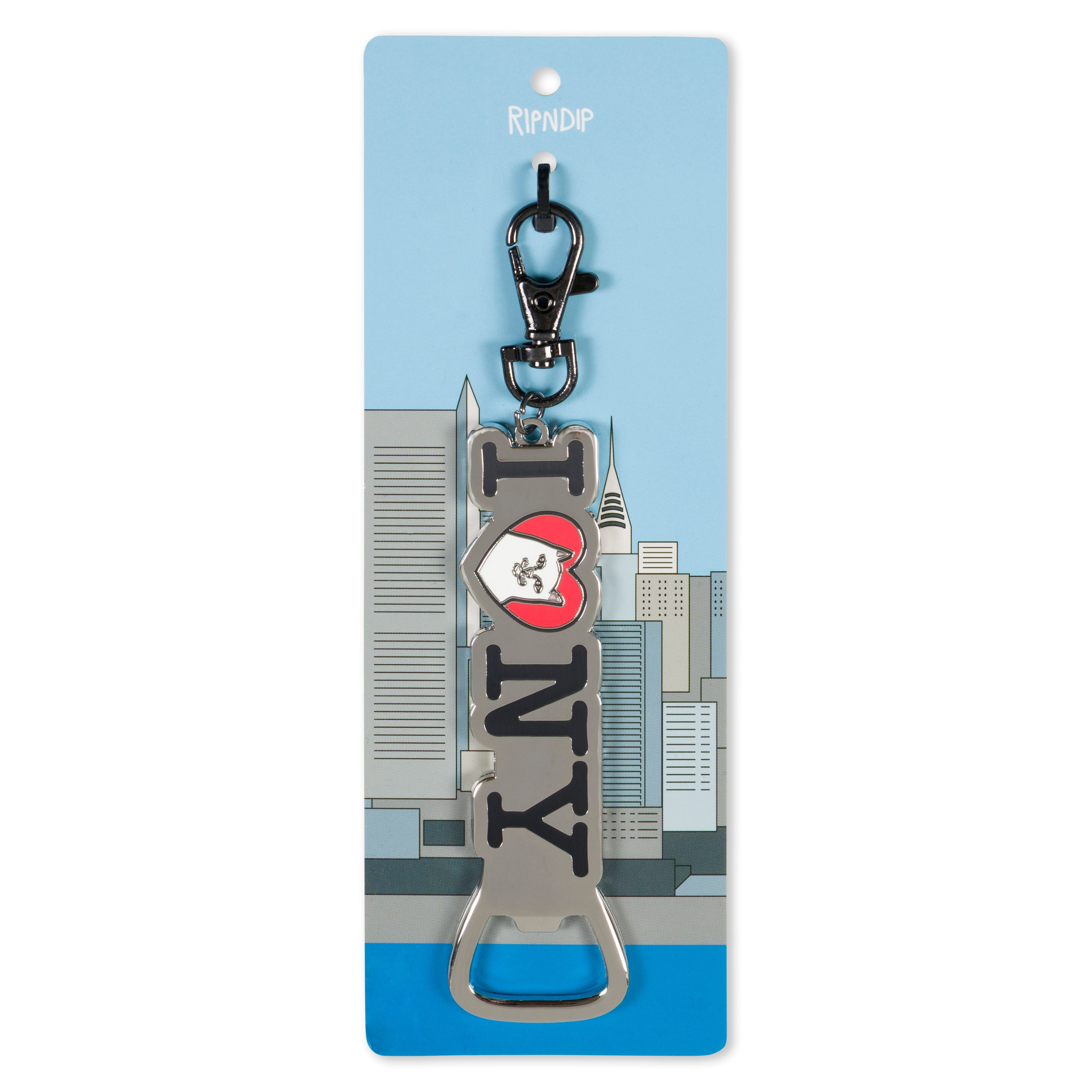 RIPNDIP I Heart NY Bottle Opener Keychain