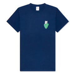 RIPNDIP Nermal Portrait Tee (Navy)