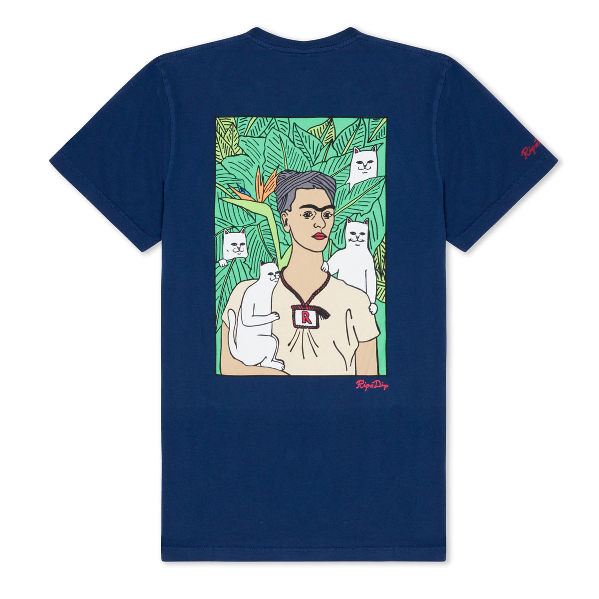 RIPNDIP Nermal Portrait Tee (Navy)