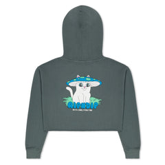RIPNDIP Shroom Nerm Cropped Hoodie (Charcoal)