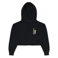 RIPNDIP Ryu Cropped Hoodie (Black)