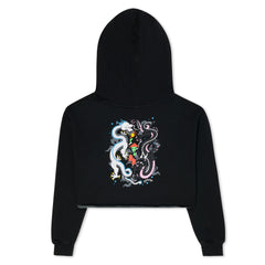 RIPNDIP Ryu Cropped Hoodie (Black)