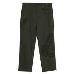 RIPNDIP Mother Nerm Twill Pants (Dark Olive)