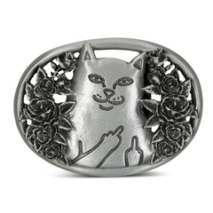 RIPNDIP Lord Nermal Belt Buckle (Silver)
