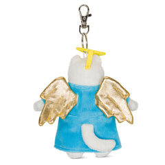 RIPNDIP Lord Angel Plush Key Chain (White)