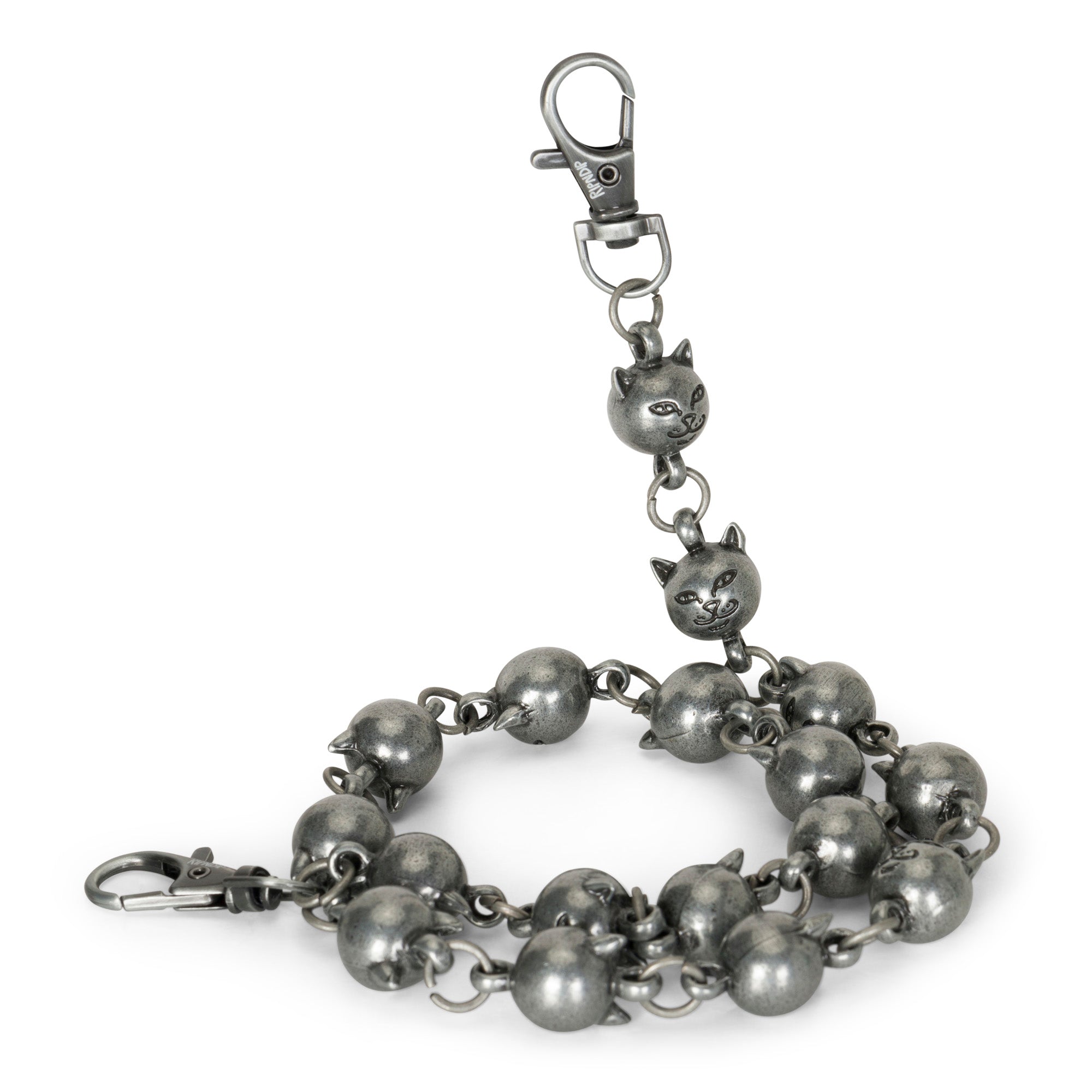 RIPNDIP Lord Nermal Wallet Chain (Silver)