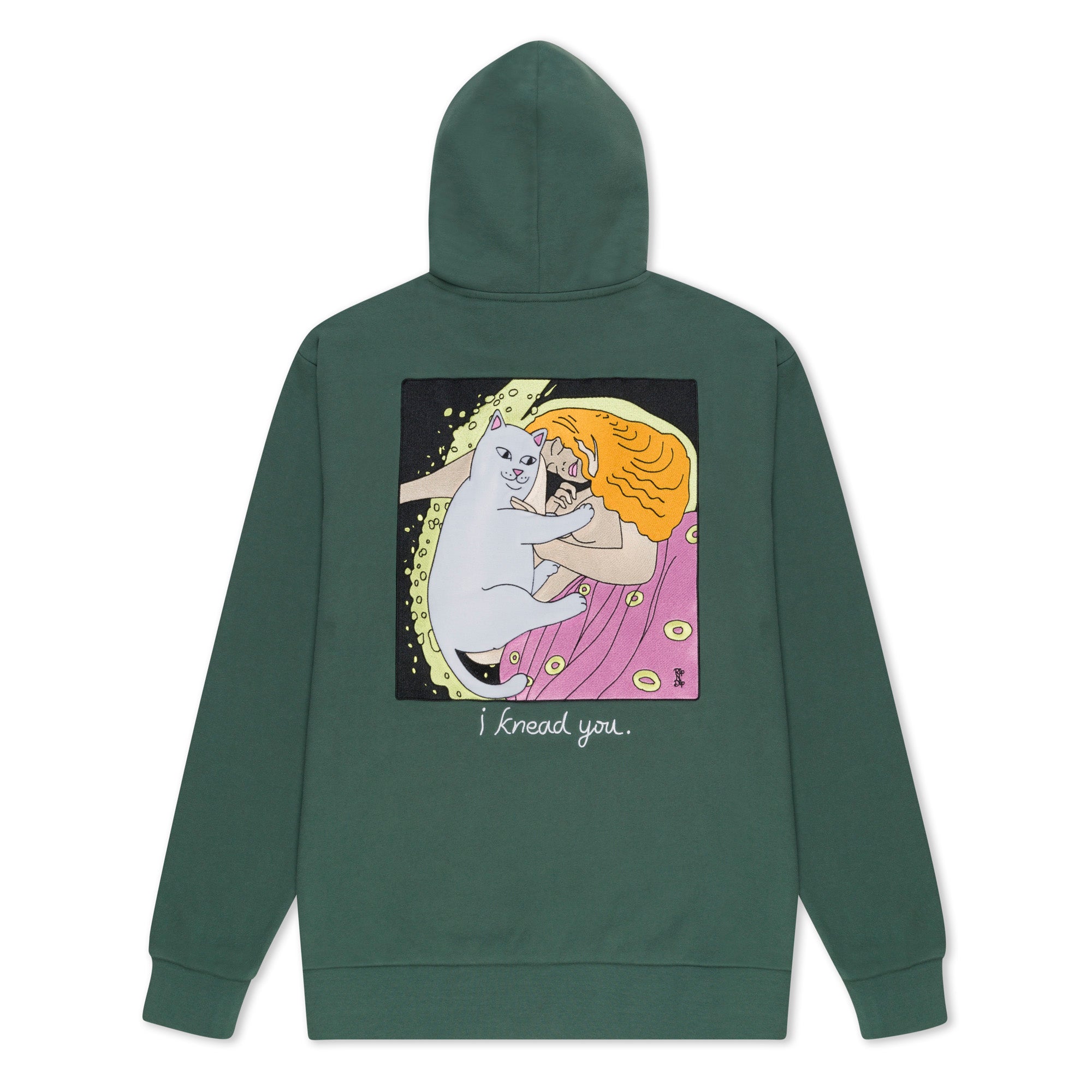 RIPNDIP Venus Hoodie (Dusty Hunter Green) 14.7oz